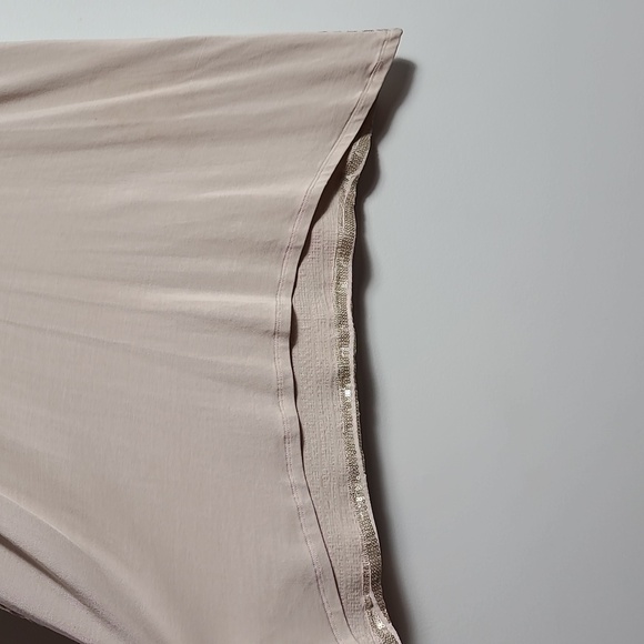 TART NWT Gold Sequin Tank Top With Cream Back Size Large - Picture 10 of 16